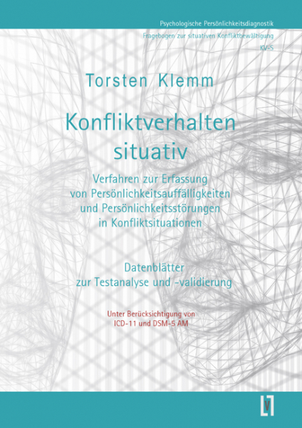 Klemm, Torsten: Konfliktverhalten situtativ - Datenblätter zur Testanalyse und Validierung - eBook