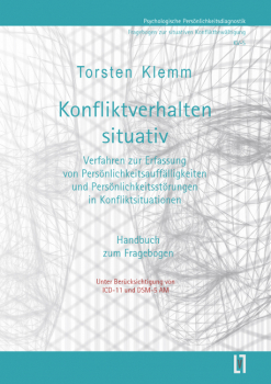 Klemm, Torsten: Konfliktverhalten situativ (KV-S) - Handbuch