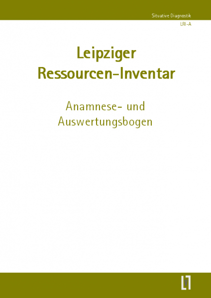 LRI-A Fragebogenformulare für das Leipziger Ressoucen-Inventar - Anamnese